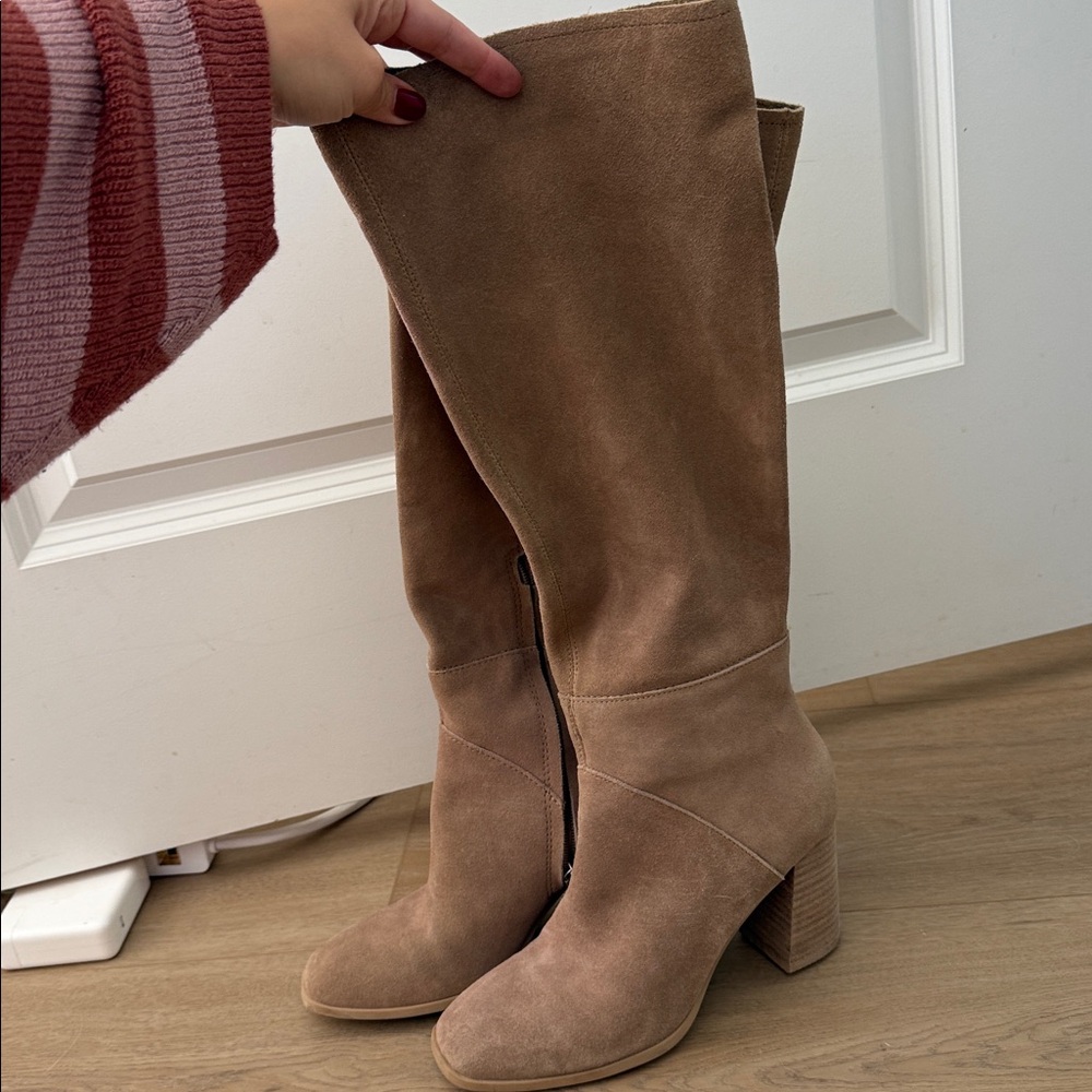 Dolce vita suede knee high boots